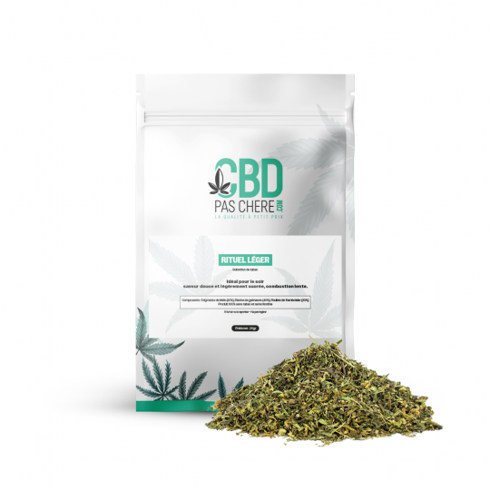 Base légère | Substitut de tabac sans nicotine | CBDpaschère