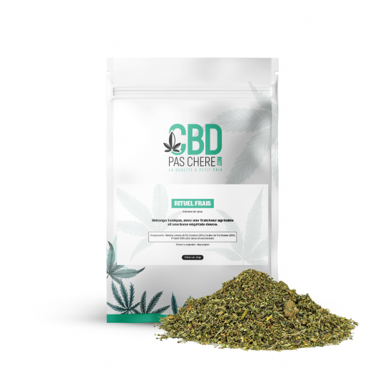 Substitut de tabac – Base fraîche | CBD Pas Chère