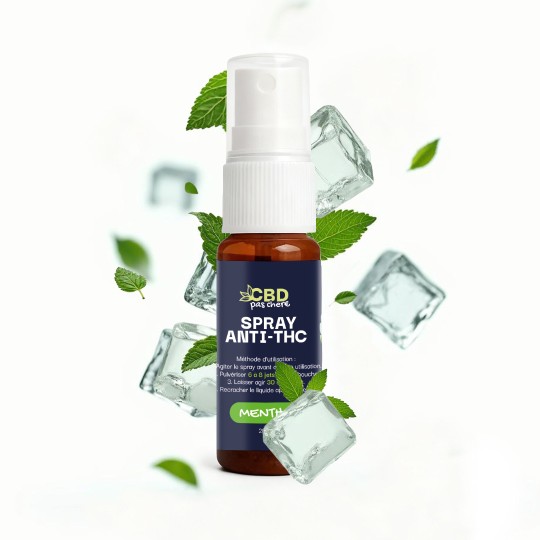 Kleaner Spray anti-THC Menthe | CBD pas Chère