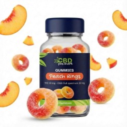 Gummies 10 mg THC - Peach Rings