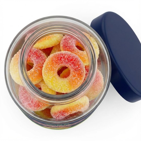 Gummies 10 mg THC - Peach Rings