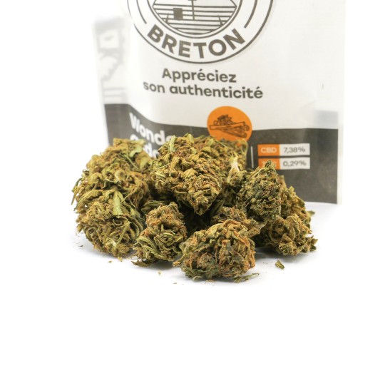 WONDER ACDC – CBD BRETON Fleur CBD 7,38 % | CBD Pas Cher