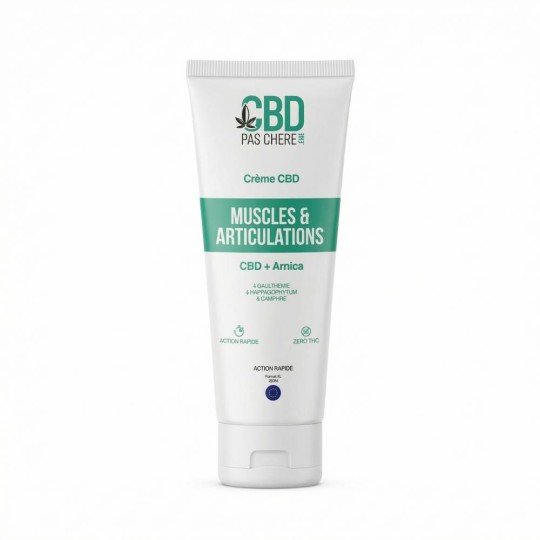 Crème Arnica et CBD Muscles & Articulations - cbdpaschere
