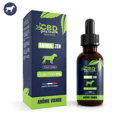 Huile CBD 5% Pour Chien Bacon | 10ml Sans THC — CBDPasChère