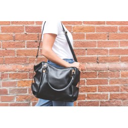 Black Leather Bag