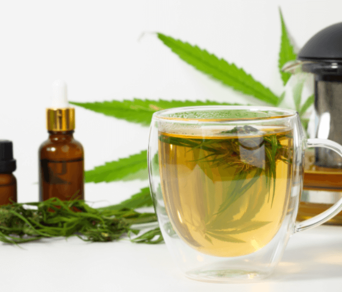 Thé et tisane au CBD