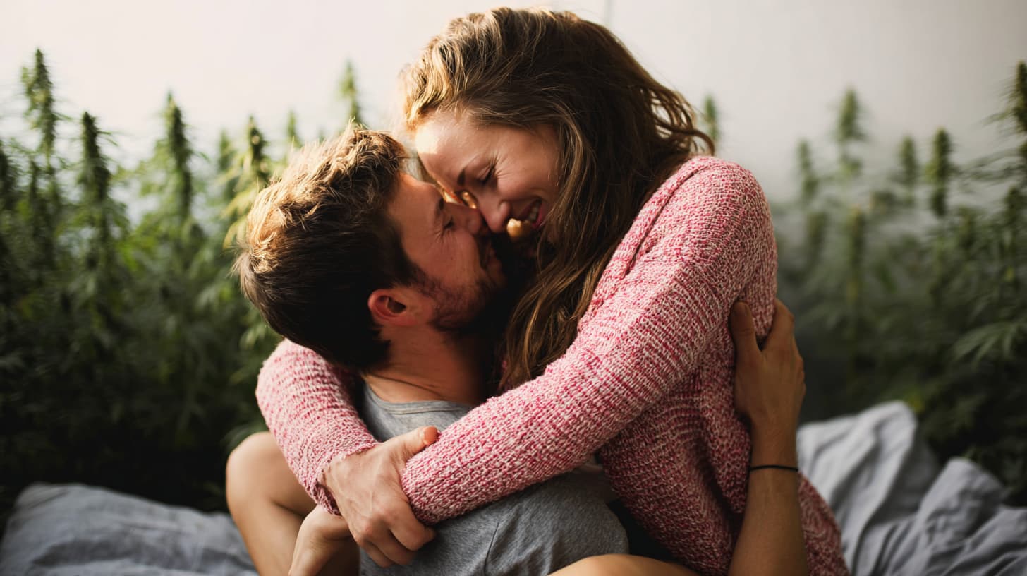 couple avec CBD