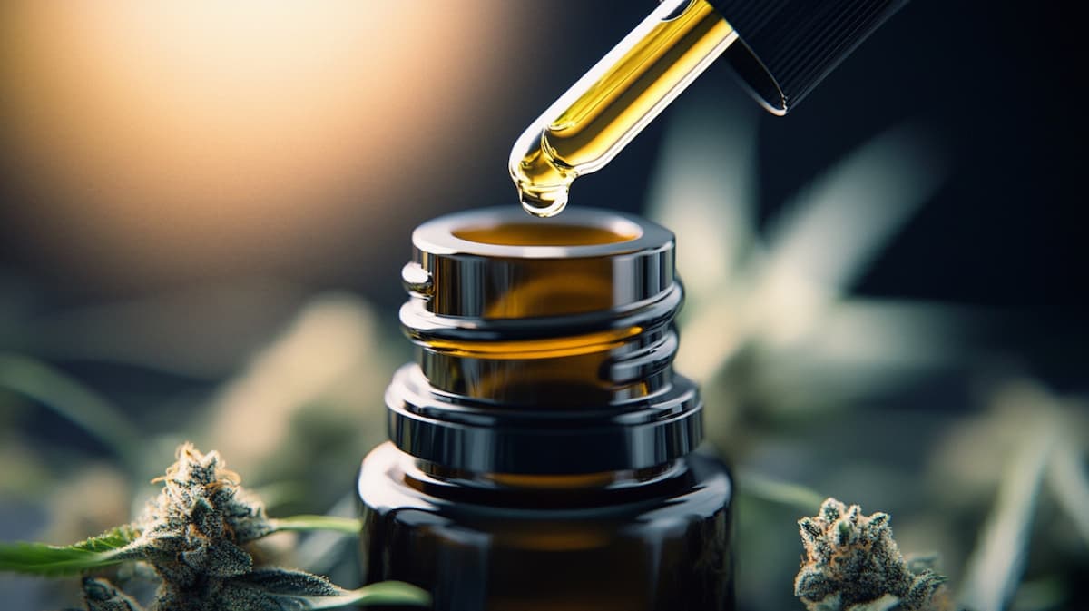 huile de CBD extraite à froid